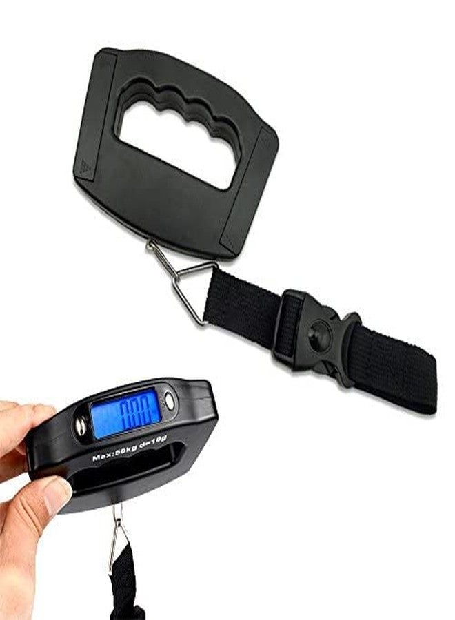 FADMAN Luggage Scale with Grip - Travel Luggage Scale - Portable Digital Luggage Weight Scale - Lagguages Bag Scale - Suitcase Hanging Weighing Electronic Travel Scale - 50kg 110 Pound Capacity - Image 4